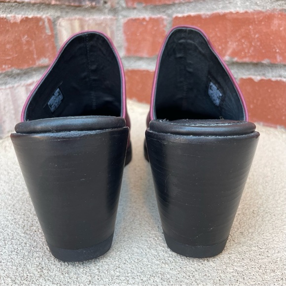 🆕SOREL After Hours Leather Mule in Rich Wine color | Size 9.5 /fit like 8.5 - 9 - Picture 4 of 8